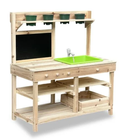Kids' Garden Potting Bench & Outdoor Sensory Table