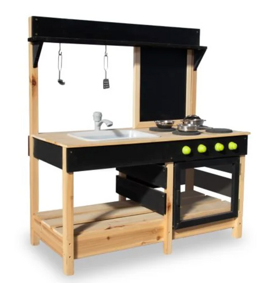 The Little Chef's Mud Kitchen with Play Oven