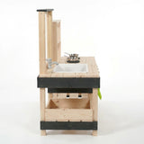 Luckids Premium Play Kitchen - Black