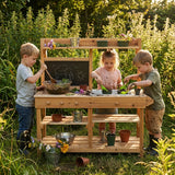 Luckids Premium Potting Bench - Natural