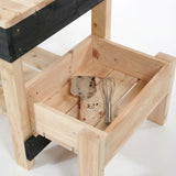 Luckids Premium Play Kitchen - Black