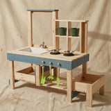 Luckids Premium Play Kitchen - Blue