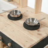 Luckids Premium Play Kitchen - Black