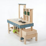 Luckids Premium Play Kitchen - Blue