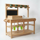 Luckids Premium Potting Bench - Natural